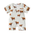 Highland Cow Romper