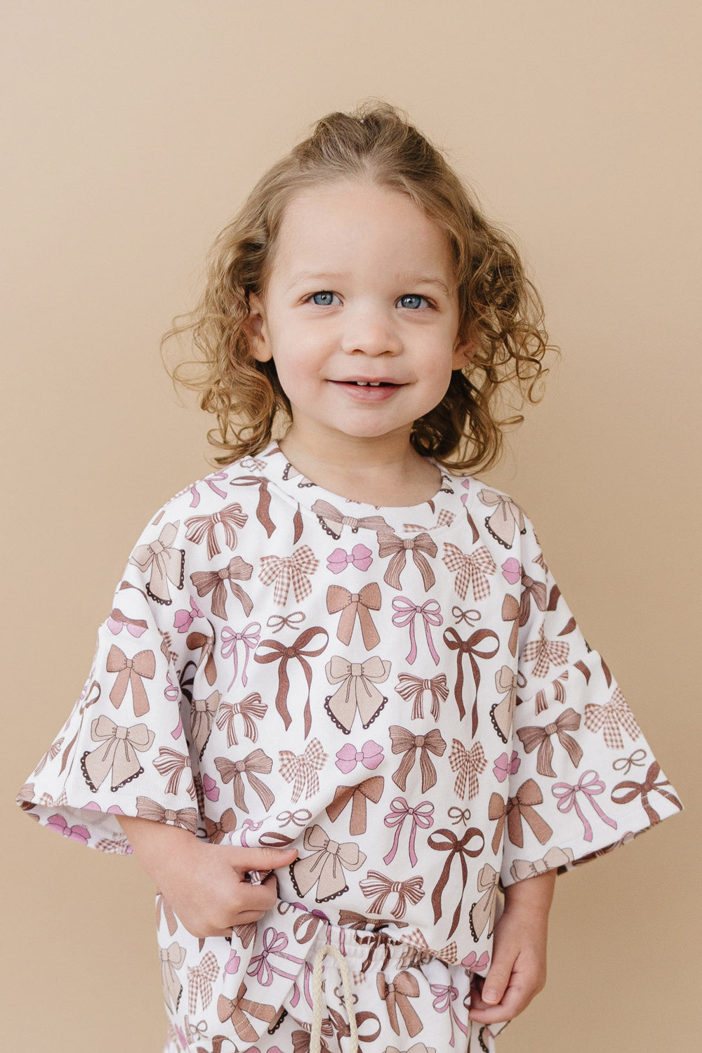 Shorts Set | Mocha Bows