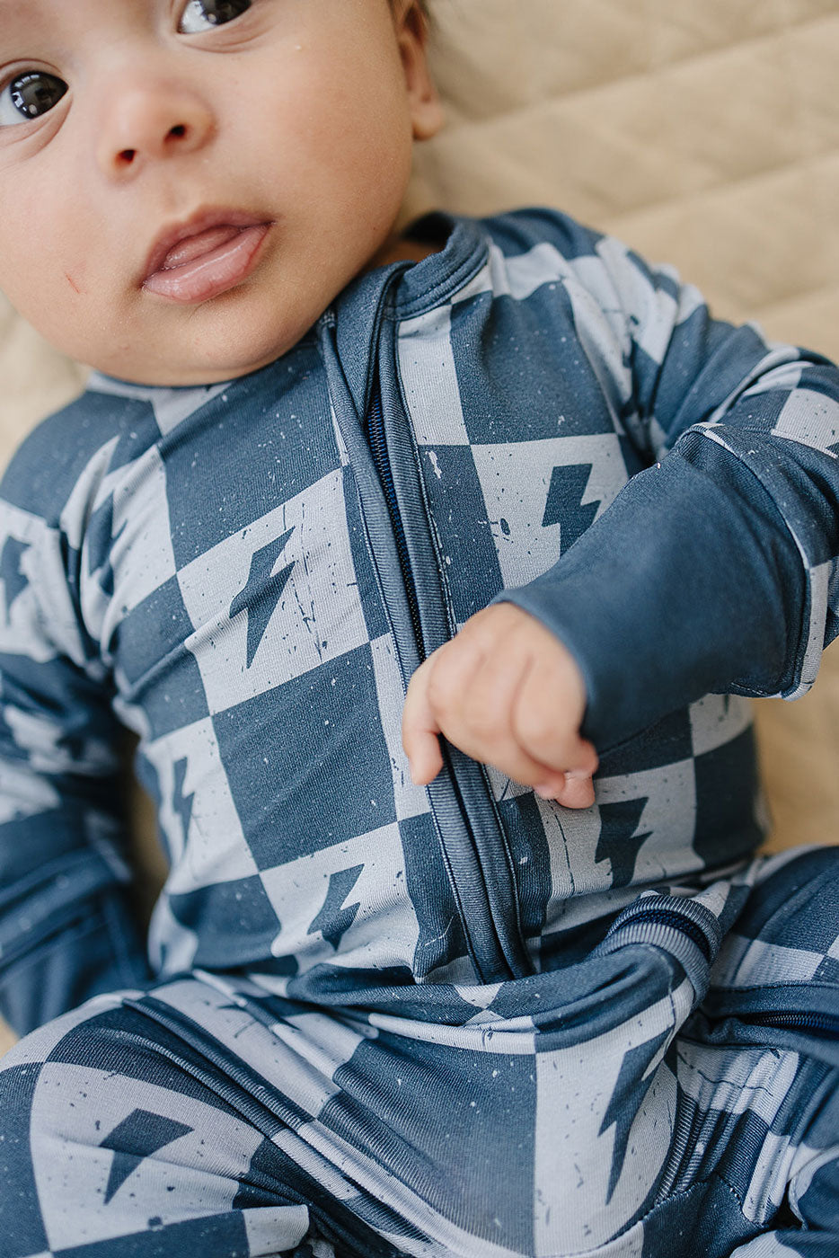 Bamboo Zip Romper | Ocean Bolts
